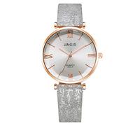 Rrunsv Womens Watch Travel Watch Leisure Ladies Style JINGIS Fashion Quartz Korean Women's Watch Watch Bands Big and Tall Watches for Men