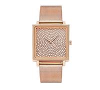 Rrunsv Wrist Watch Women Alloy Scale Diamond Fashion Small Watch Women Mesh Band Women's Watch 22m Leather Watch Band Watch Bands 20mm