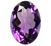 RRVGEM Certified Unheated Untreated 5.00 Carat to 4.00 Carats Quality Natural Amethyst Loose Gemstone Amethyst Healing Stone for Women and Men by Lab Certified, Loose