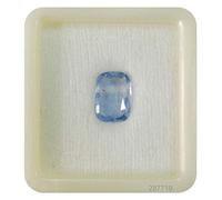RRVGEM Natural Blue Sapphire 7.50 Carat Unheated and Untreated Neelam Natural Ceylon Loose Gemstone for Men and Women By Lab - Certified, free size, Gemstone, Blue Sapphire