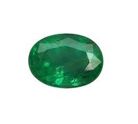 RRVGEM Natural emerald stone 5.25 carat emerald gemstone natural certified Colombian panna stone square cut for men and women by lab certified, Loose