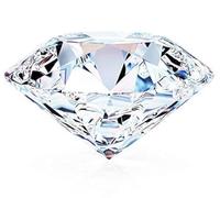 RRVGEM NATURAL ZIRCON 7.25 Ratti 7.00 Carat Beautiful Round Shape Original Certified Natural Cubic White Zircon/American White Diamond Stone Loose Gemstone For men and Women, free size, LOOSE