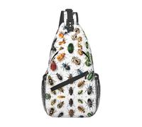 rrxnbcgg Beatles Collection Sling Bag Crossbody Travel Hiking Chest Backpack Shoulder Daypack for Women Men