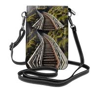 rrxnbcgg Cliff Railway This microfiber leather pouch features multiple pockets, making it perfect for everyday outings.