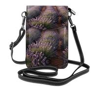 rrxnbcgg lavender is fields This microfiber leather pouch features multiple pockets, making it perfect for everyday outings.