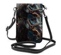 rrxnbcgg Medieval War Horses This microfiber leather pouch features multiple pockets, making it perfect for everyday outings.
