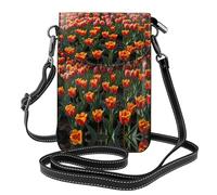 rrxnbcgg Tulip Sea This microfiber leather pouch features multiple pockets, making it perfect for everyday outings.
