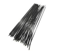 RRYPBOVG Bicycle Spoke Pillar 1423 PSR Aero Bicycle Spokes Straight Pull J-Bend Stainless Steel Radios 14G 2.0mm High Strengh For Road Bike Wheel(J-Bend 10pcs)
