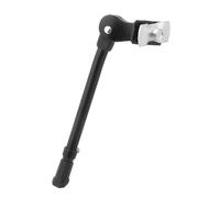RRYPBOVG Bike Kickstand Bike Kick Stand Cycle Adjustable Alloy Foot Heavy Duty Prop Bicycle Mountains Sports Black Silver(Black)