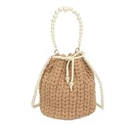 RRYPBOVG Crochet Bags For Women Handmade Diy Crossbody Bag Wool Knitted Flower Shoulder Crochet Small Bag(Color5)