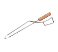 RRYPBOVG Fire Pit Tongs Thickened Stainless Steel Fire With Charcoal Clip Duck Billed Fire Carbon Fire Tongs