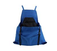 RRYPBOVG Leather Apron Gardening Apron With Pockets Harvesting,Kitchen For Men Women,Orchards Picking Pouch Adjustable,Water-resistant,Washable(Blue)