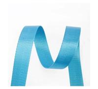 RRYPBOVG nylon Webbing Strap 5Meters 20/25/32/38/50mm 1mm Thick Solid Color Nylon Ribbon Band For Seat Belt Knapsack Webbing DIY Bag Strap Sewing Accessories(SkyBlue,38mm)