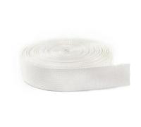 RRYPBOVG nylon Webbing Strap 5Meters 20-38mm Nylon Webbing Tape Trim Sewing Material Safety Belt Knapsack Strap Bag Buckles Clothing Accessories(White,50mm)