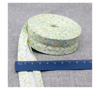 RRYPBOVG nylon Webbing Strap Printed Bias Binding Tape Edge cloth strip Craft DIY Apparel Sewing Ribbon, Size 25mm x 5m(37)