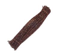 RRYPBOVG Pipecleaners for Craft 30/50/100 pcs Chenille Stems Pipe Cleaners Plush Tinsel Stems Wired Sticks Kids Educational DIY Craft Supplies Toys Craft(Coffee,50pcs)