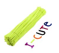 RRYPBOVG Pipecleaners For Craft 50/100ps 30cm Glitter Chenille Stems Pipe Cleaners Kids Plush Educational Colorful Pipe Cleaner Toys Handmade DIY Craft Supplies(Bright yellow 50pcs)
