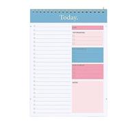 RRYPBOVG spiral notebook 1PC Coil Book Simplified Schedule Time Management Plan Memo(Color1)