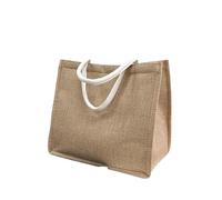 RRYPBOVG Tote linen bags Vintage Women Shopping Bags Linen Tote Shopper Purses Large Summer Beach Handbags Portable High Capacity Top Handle(White)