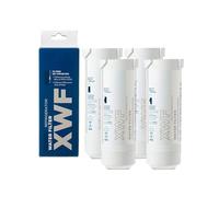RRYUIOO Refrigerator Water Filter Cartridge, Compatible For GE XWF GDE25 GFE24 GFE26 GNE21 GNE25 GNE27 GYE18 QNE27 GNE27JGM WR17X30702, Refrigerator Replacement Filter Accessories
