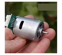 RS-365 electronic starter DC 12V~24V 14.4V 16.8V High Speed Engine Dual Shaft/Copper Gear BIANMTSW(A velocity feedback)