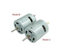 RS-365SH-2080 365 electronic starter DC 6V-20V 12V 18V 19400RPM High Speed 28mm electronic starter DIY Hair Drier Toy Model ICXLPMC(Model B)