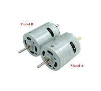 RS-365SH-2080 365 electronic starter DC 6V-20V 12V 18V 19400RPM High Speed 28mm electronic starter DIY Hair Drier Toy Model RUAJOGYNVM(Model A)