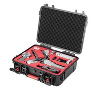RS 4 Mini Bag, Waterproof Carry Bag Travel Hard Case Shoulder Bag for DJI RS 4 Mini Lightweight Stabilizer Gimbal Accessories Organiser Box, Organiser + shoulder strap, Casual