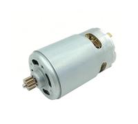 RS-550 electronic starter 9 Teeth / 12 Teeth DC 10.8V 12V 14.4V 16.8V 18V 21V 25V High Speed Large Torque for Hand Drill Garden Tool ZDVHOMCB(12 TEETH_12V)