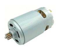 RS-550 Motor 0/9/11/12/13 Teeth DC 10.8V 12V 14.4V 16.8V 18V 21V 25V High Speed Large Torque for Electric Hand Drill Garden Tool (16.8V 13 Teeth)