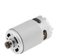 RS-550 Motor 0/9/11/12/13 Teeth DC 10.8V 12V 18V 21V 25V High Speed Large Torque 1Pcs(16.8v,9 Teeth)