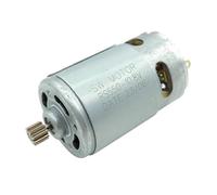 RS-550 Motor 0/9/11/12 Teeth DC 10.8V 12V 14.4V 16.8V 18V 21V 25V High Speed Large Torque for Electric Hand Drill Garden Tool(9,21V)