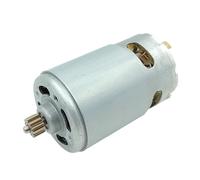 RS-550 Motor 0/9/11/12 Teeth DC 10.8V 12V 18V 21V 25V High Speed Large Torque for Electric Hand Drill Garden Tool(0 Teeth,16.8v)