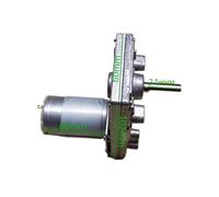 RS-555 DC Gear electronic starter 12V 24V DIY Game Console 8MM-Shaft All-Metal Gear Low-noise electronic starter AUOQKQUT(D-shaft Motor,24V 275rpm)