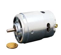 RS-775/795/895 Carbon Brush electronic starter DC 6V 12V 18V 24V High Speed High Power Large Torque with Ball Bearing Cooling Fan for Drill CZAOINCU(795 motor)