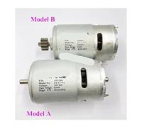 RS-775 DC 12V-24V High Speed Power Large Torque Double Ball Bearing Drill&Screwdriver/Garden Tools electronic starter Cooling Fan MQXFCZUX(A without gear)