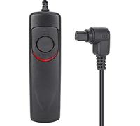 RS-80N3 Shutter Release Remote Control Cable with Vibration Prevention, for 50D 40D 30D, Half Press Button Lock, 3.3ft, Plastic + Metal, Shown