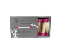 RS ESSENTIAL'S BY LV: Aesthetic Cotton Swabs Sticks Ear Swabs Bamboo swabs 200 Count Cotton Buds In 5 Colorful Colors (Hot Pink)
