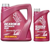 RS Mannol Dexron III Automatic Transmission Fluid ATF, Mercon V, 236.1, 5 Litres