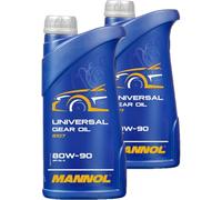 RS Mannol Universal 80W90 GL4 EP Mineral Gear Oil, for Gearboxes, 1 Litre