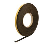 RS® Neoprene Rubber Self-Adhesive Sponge Strip 10mm Wide x 2mm Thick x 10m Long for Sealing, Weather Strip, Cushioning, Anti-Vibration, Anti-Slip, Gaskets & DIY
