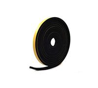 RS® Neoprene Rubber Self-Adhesive Sponge Strip 15mm Wide x 8mm Thick x 5m Long for Sealing, Weather Strip, Cushioning, Anti-Vibration, Anti-Slip, Gaskets & DIY
