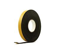 RS® Neoprene Rubber Self-Adhesive Sponge Strip 25mm Wide x 3mm Thick x 10m Long for Sealing, Weather Strip, Cushioning, Anti-Vibration, Anti-Slip, Gaskets & DIY