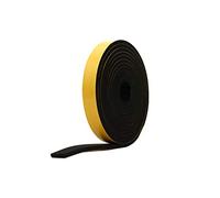 RS® Neoprene Rubber Self-Adhesive Sponge Strip 30mm Wide x 10mm Thick x 5m Long for Sealing, Weather Strip, Cushioning, Anti-Vibration, Anti-Slip, Gaskets & DIY