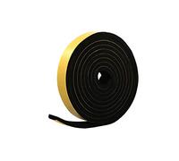 RS® Neoprene Rubber Self-Adhesive Sponge Strip 40mm Wide x 12mm Thick x 5m Long for Sealing, Weather Strip, Cushioning, Anti-Vibration, Anti-Slip, Gaskets & DIY
