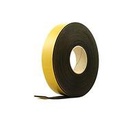 RS® Neoprene Rubber Self-Adhesive Sponge Strip 40mm Wide x 5mm Thick x 10m Long for Sealing, Weather Strip, Cushioning, Anti-Vibration, Anti-Slip, Gaskets & DIY