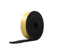 RS® Neoprene Rubber Self-Adhesive Sponge Strip 50mm Wide x 10mm Thick x 5m Long for Sealing, Weather Strip, Cushioning, Anti-Vibration, Anti-Slip, Gaskets & DIY