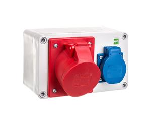 RS power distributor 2P + Z, 3P + N + Z 16A 6202-00