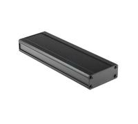 RS PRO 1881253 Heatsink Enclosure Black IP40 300x100x41mm