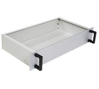 RS PRO 19 inch rack housing 2U grey, 483 mm x 250 mm x 88 mm